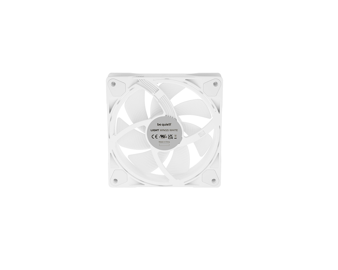 LIGHT WINGS | 140mm PWM 3-Pack White essential Ventiladores con